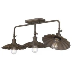 Golden Lighting Clemence 3-Light Bath Vanity In Dark Rust -Home Decoration Series 61698775 4