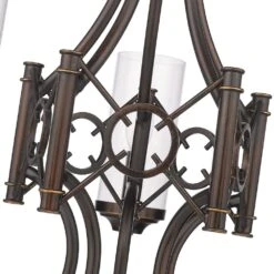 Golden Lighting Quincy 5-Light Chandelier In Cordoban Bronze -Home Decoration Series 61698809 4