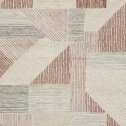 Drew And Jonathan Home Bowen Central Valley 2'4" X 7'10" Red Runner -Home Decoration Series 6179032 7