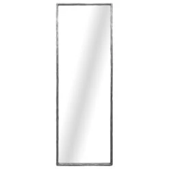 Signature Design By Ashley Ryandale Floor Mirror In Antique Pewter