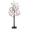 The Gerson Company 4' Lighted Peach Flower Tree In Pink -Home Decoration Series 61938031 1