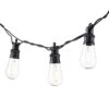The Gerson Company 14.75" Patio LED Light In Black -Home Decoration Series 61938841 1