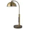 Adesso Bolton LED Desk Lamp With Smart Switch In Antique Brass And Brown -Home Decoration Series 62032891 1