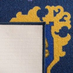 Safavieh Disney Aladdin Magic Carpet 5' X 7' Purple And Gold Kids Rug -Home Decoration Series 6205712 5