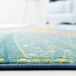 Safavieh Disney Aladdin Free To Dream 5' X 7' Turquoise And Pink Kids Rug -Home Decoration Series 6205787 3