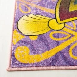 Safavieh Disney Aladdin 5' X 7' Purple And Gold Kids Rug -Home Decoration Series 6205795 4
