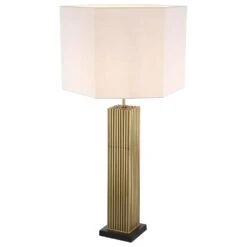 Eichholtz Viggo Table Lamp In Antique Brass And Black -Home Decoration Series 62130703 3