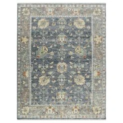 Amer Rugs Jaigarh 2' X 3' Denim And Slate Area Rug