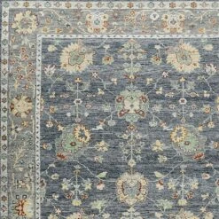 Amer Rugs Jaigarh 2' X 3' Denim And Slate Area Rug -Home Decoration Series 6216156 10
