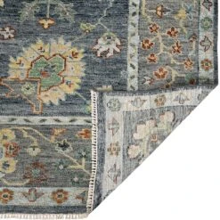 Amer Rugs Jaigarh 2' X 3' Denim And Slate Area Rug -Home Decoration Series 6216156 8