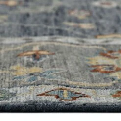Amer Rugs Jaigarh 2' X 3' Denim And Slate Area Rug -Home Decoration Series 6216156 9