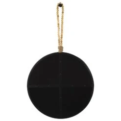 Tov Furniture Riley 25" Mirror In Natural And Black 14 Tov Furniture Riley 25" Mirror In Natural And Black -Home Decoration Series 62220512 6