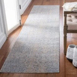 Safavieh Webster WBS312G 2'6" X 10' Grey And Beige Runner -Home Decoration Series 6226288 2