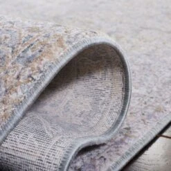 Safavieh Webster WBS312G 2'6" X 10' Grey And Beige Runner -Home Decoration Series 6226288 4