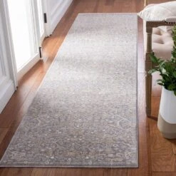 Safavieh Webster WBS314G 2'6" X 10' Grey And Beige Runner -Home Decoration Series 6226361 2