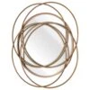 Stein World Jeno Wall Mirror In Brass And Clear