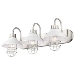 Golden Lighting Lana 3-Light Bath Vanity In Pewter -Home Decoration Series 62409099 4