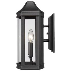 Golden Lighting Cohen Patio Medium Wall Sconce In Natural Black -Home Decoration Series 62409164 4