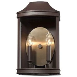 Golden Lighting Cohen Patio Medium Wall Sconce In Textured Bronze And Champagne Bronze 9 Golden Lighting Cohen Patio Medium Wall Sconce In Textured Bronze And Champagne Bronze -Home Decoration Series 62409198 3