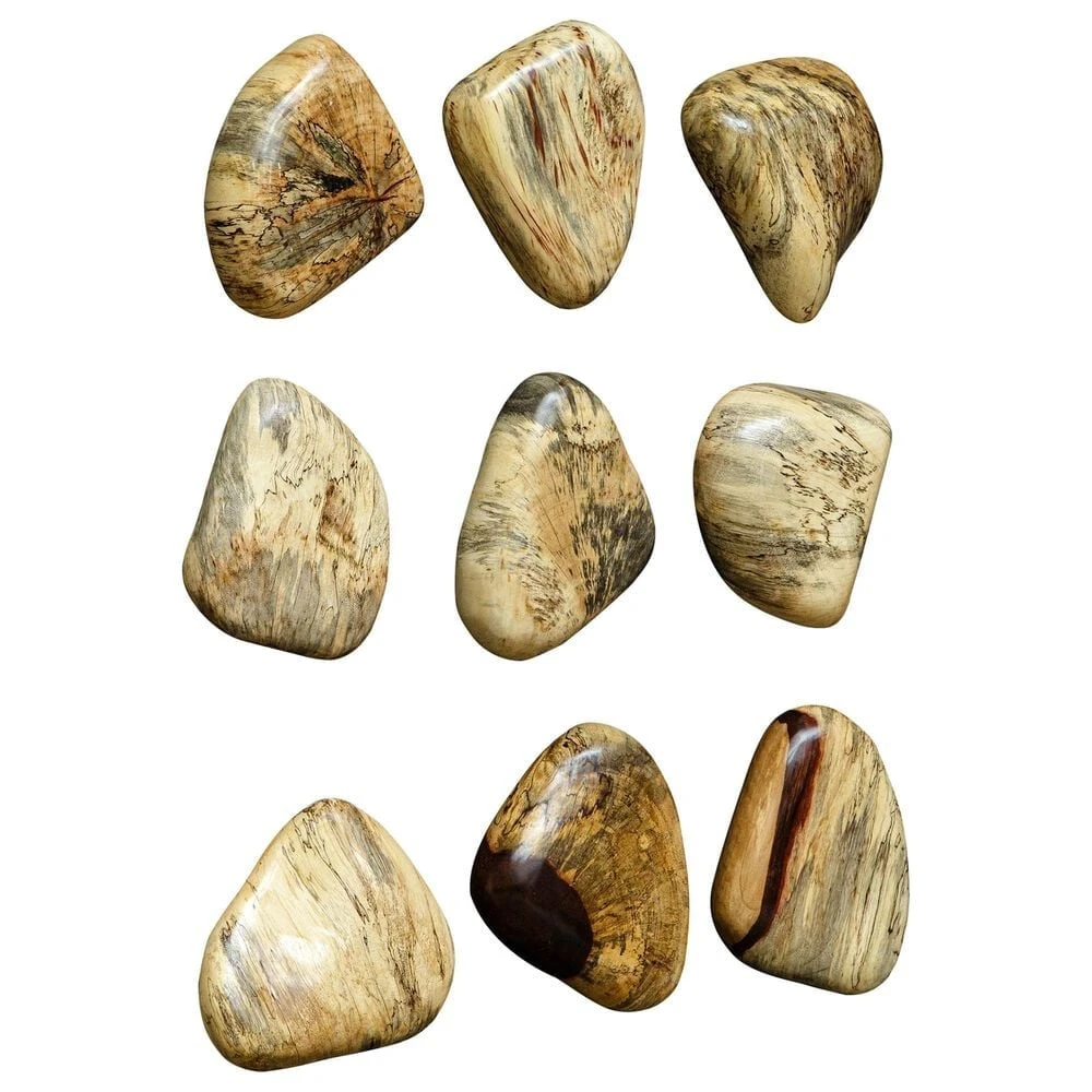 Uttermost Pebbles 5" X 6" Wood Wall Decor In Natural Blonde (Set Of 9) 3 Uttermost Pebbles 5" X 6" Wood Wall Decor In Natural Blonde (Set Of 9)