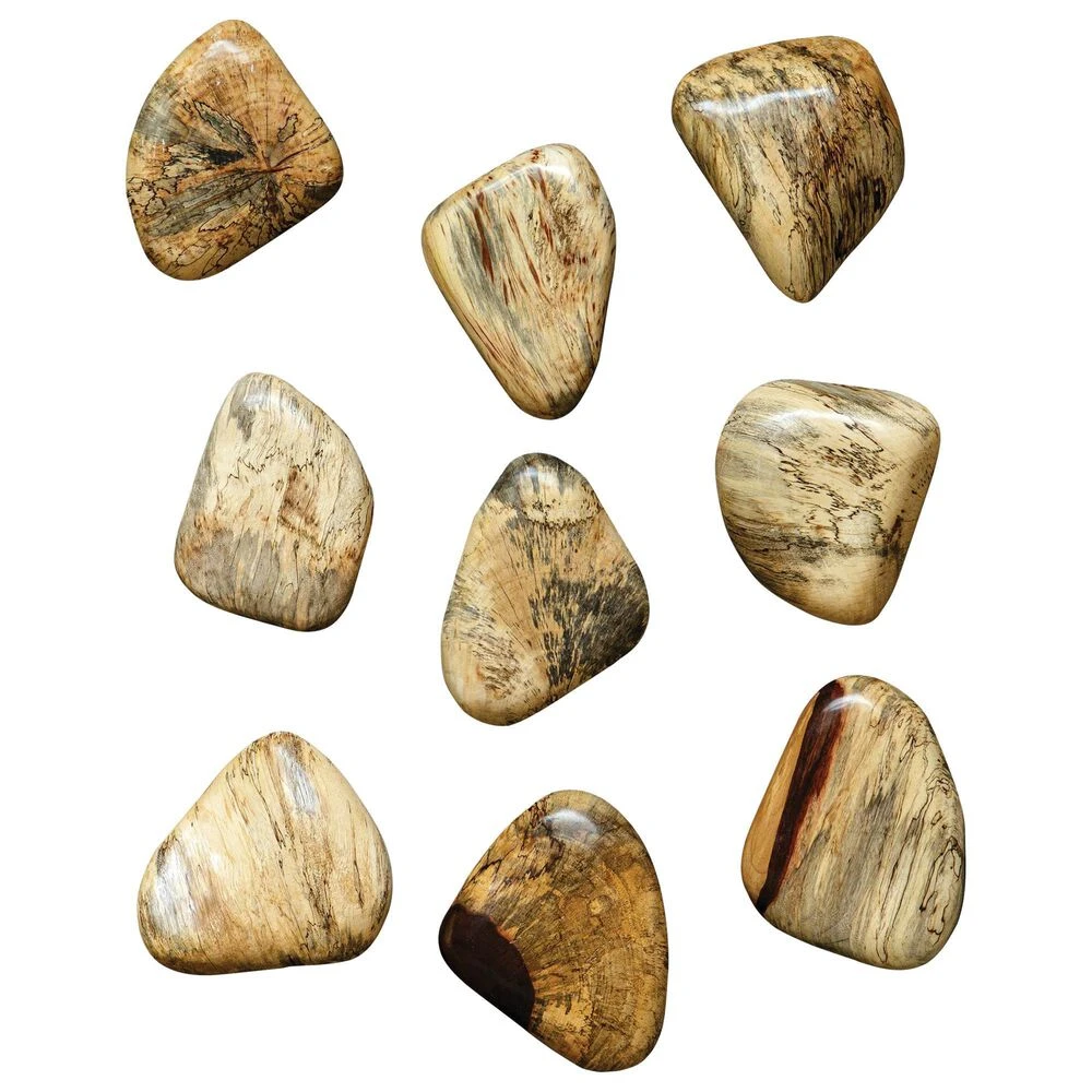 Uttermost Pebbles 5" X 6" Wood Wall Decor In Natural Blonde (Set Of 9) 5 Uttermost Pebbles 5" X 6" Wood Wall Decor In Natural Blonde (Set Of 9) - Image 3