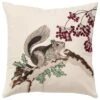 Rizzy Home 20" X 20" T20415 Animal Print Down Filled Throw Pillow In Natural -Home Decoration Series 62565007 1