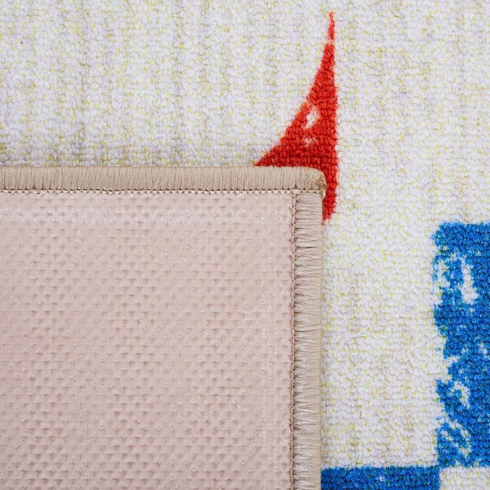 Safavieh Kids Playhouse 3'3" X 5'3" Ivory And Red Rug 8 Safavieh Kids Playhouse 3'3" X 5'3" Ivory And Red Rug - Image 6