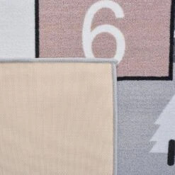 Safavieh Kids Playhouse 2'2" X 10' Grey And Pink Runner 12 Safavieh Kids Playhouse 2'2" X 10' Grey And Pink Runner -Home Decoration Series 6258778 5