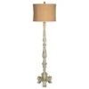 Southern Lighting Davis Floor Lamp In Distressed White -Home Decoration Series 62717442 1