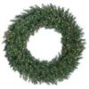The Gerson Company 48" Aspen Spruce Wreath With 250 White Lights -Home Decoration Series 62718192 1