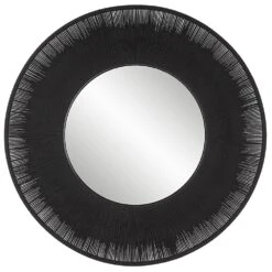 Uttermost Sailor's Knot Mirror In Black