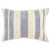 Rizzy Home 14" X 20" Down Filled Throw Pillow In Navy