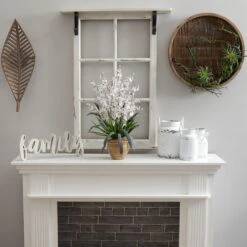 Nearly Natural, Inc. Nearly Natural Inc Dancing Lady Silk Orchid Arrangement In White 9 Nearly Natural, Inc. Nearly Natural Inc Dancing Lady Silk Orchid Arrangement In White -Home Decoration Series 63013684 4