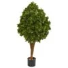 Nearly Natural, Inc. Nearly Natural Inc 41" Tea Leaf Tree In Green -Home Decoration Series 63018667 1