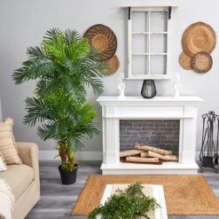 Nearly Natural, Inc. Nearly Natural Inc 6' Hawaii Artificial Palm In Green -Home Decoration Series 63031421 5
