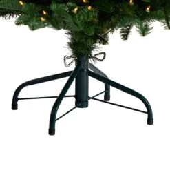 Nearly Natural, Inc. Nearly Natural Inc 4' South Carolina Spruce Christmas Tree With 250 White Lights In Green -Home Decoration Series 63078497 4