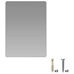 Flash Furniture Susan 22" X 30" Wall Mirror In Black -Home Decoration Series 63105886 5