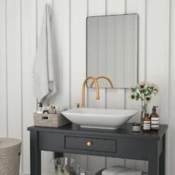 Flash Furniture Susan 22" X 30" Wall Mirror In Black -Home Decoration Series 63105886 6