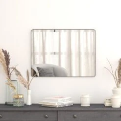 Flash Furniture Susan 22" X 30" Wall Mirror In Black -Home Decoration Series 63105886 7
