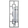 Signature Design By Ashley Brede Wall Sconce In Silver -Home Decoration Series 63111389 1