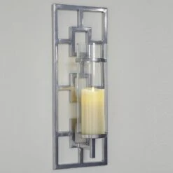 Signature Design By Ashley Brede Wall Sconce In Silver -Home Decoration Series 63111389 6