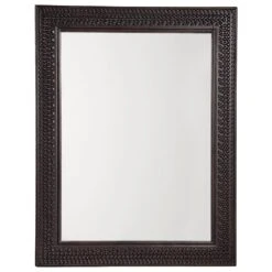 Signature Design By Ashley Balintmore Accent Mirror In Dark Brown