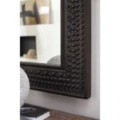 Signature Design By Ashley Balintmore Accent Mirror In Dark Brown -Home Decoration Series 63111843 6