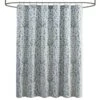 Hampton Park Odette Jacquard Shower Curtain In Aqua -Home Decoration Series 63219646 1