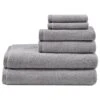Hampton Park Marle 6-Piece Towel Set In Grey -Home Decoration Series 63219869 1