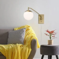 Golden Lighting Glenn 1-Light Articulating Wall Sconce In Brushed Champagne Bronze 12 Golden Lighting Glenn 1-Light Articulating Wall Sconce In Brushed Champagne Bronze -Home Decoration Series 63292510 5