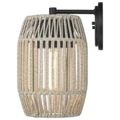 Golden Lighting Seabrooke Outdoor Wall Sconce In Natural Black 10 Golden Lighting Seabrooke Outdoor Wall Sconce In Natural Black -Home Decoration Series 63292544 3