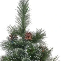Noble House 7' Cashmere Pine Full Christmas Tree In Green -Home Decoration Series 63301618 3