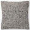 Loloi Claudette 22" X 22" Throw Pillow In Charcoal And Grey -Home Decoration Series 63447379 1