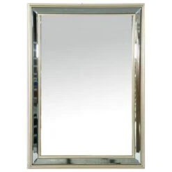 Garber Collection Wall Mirror In Champagne